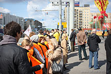После митинга